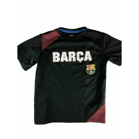 T Shirt BARCA FCB Futbol Club Short Sleeve Black M